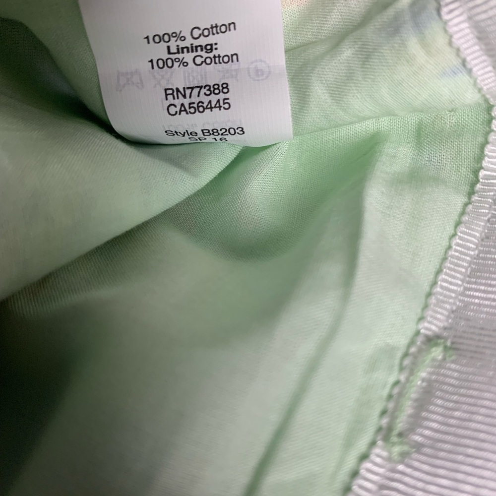 NEW J. Crew Floral Pencil Skirt Misty Green Floral Size 10​ - Picture 3 of 4